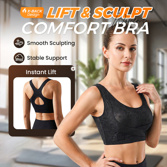 Criss-Cross Lift & Sculpt Comfort Bra