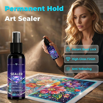 💎🌟Diamond art sealer – locks beads, glossy finish, dries fast & lasts.