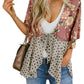 💎 50% OFF! 💎 Women's Floral Kimono Cardigan – Ruffle Sleeves, Tie-Front & Boho Flowy Cover-Up for Beach & Summer Days 🌸🌊