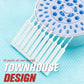 🧹 Mini Nylon Crevice Cleaning Brushes – 10 Piece Set