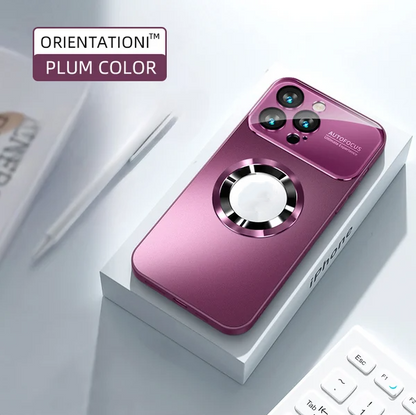 📱 Frosted Magnetic Protective Case for iPhone