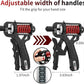 Adjustable Hand Grip Strengthener - Build Forearm Strength & Relieve Wrist Pain, 5 Resistance Levels for Home/Gym Use