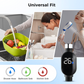 🌡️ Shower Thermometer - Instant Digital Display, Waterproof & Easy Install for Safe Bathing 👶📦