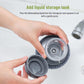 🧼 Soap-Dispensing Palm Dish Brush