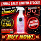 [Ultra-Powerful Stain Removal in 3 Seconds] No-Scrub Multifunctional Bathroom Cleaning Spray