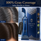 Hair dye comb for use with herbal dyes for home use.