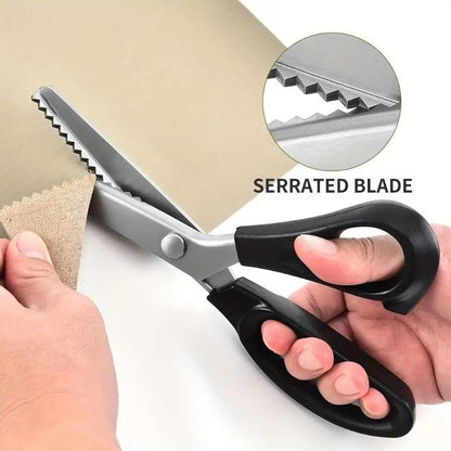 🔥 DIY Serrated Sewing Scissors – Precise and Easy to Use