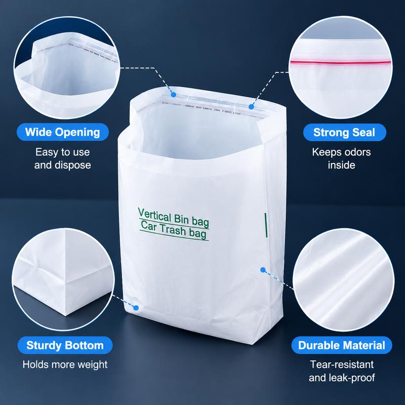 Self-adhesive car trash bags - image 4