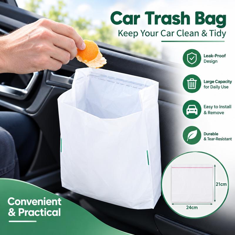 Self-adhesive car trash bags - image 2
