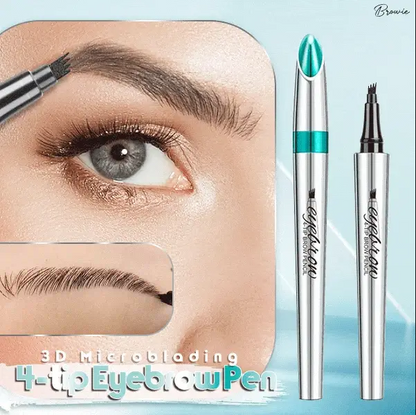 ✨ BUY 1 GET 1 FREE + 50% OFF! 🥳💞50K+ SOLD!💥🖌️3D Microblading Eyebrow Pencil – 4-prong tip creates natural hair-like strokes. Waterproof, smudge-proof & lasts 24h. 💕🎁