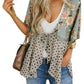 💎 50% OFF! 💎 Women's Floral Kimono Cardigan – Ruffle Sleeves, Tie-Front & Boho Flowy Cover-Up for Beach & Summer Days 🌸🌊