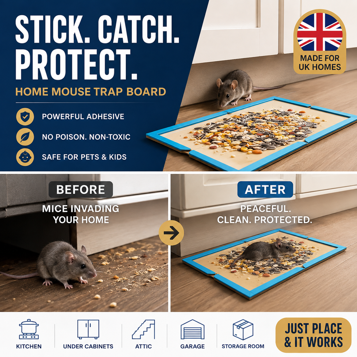 Indoor Mouse Glue Trap - image 2