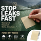 Self-adhesive tarpaulin repair patc