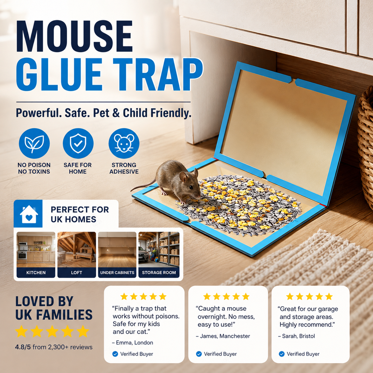 Indoor Mouse Glue Trap - image 3