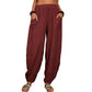 🍂(S-5XL)👚 Wide-leg Linen And Cotton Pants For Women