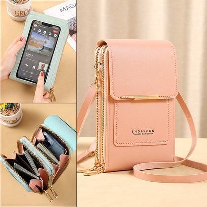 🔥🎁Women's Touch Screen Mobile Phone Messenger bag
