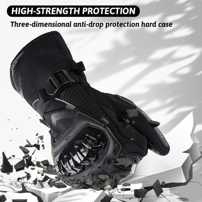 🏍️ Warm Wind-Resistant Motorcycle Gloves with Anti-Slip Grip