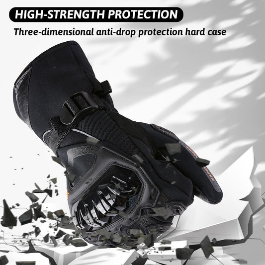 🏍️ Warm Wind-Resistant Motorcycle Gloves with Anti-Slip Grip