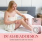 Portable Dual-Head Electric Epilator