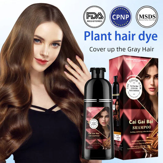 🔥Hot Sale 49% OFF - Herbal Extract Instant Hair Color Shampoo for Men & Women