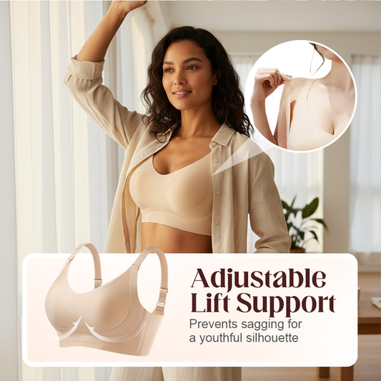 Anti-Sag Full Coverage Wireless Support Bra