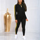 Women's 2-Piece Long Sleeve Tracksuit Set