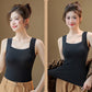 Women’s Thermal Tank Tops with Built-In Bra
