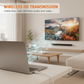 Upgraded Type C Wireless HDMI Transmitter and Receiver, 50M, Ultra 4K Decode Input 1080P@60Hz Output, Plug&Play 5G+2.4G and Audio for Phone/Tablet/Laptop/PC to Monitor/Projector/TV Box