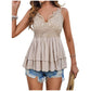 Women's Lace V-Neck Cami Top