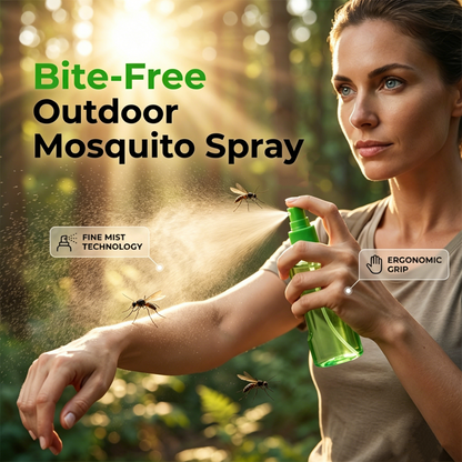 🌿 Family-Friendly Mosquito Repellent Spray – Protect Your Loved Ones, Naturally! 🦟💚 Plant‑powered, gentle on skin, tough on bugs – worry‑free outdoor fun for everyone. 🌸✨