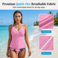 Women's Tummy Control Two-Piece Tankini Swimsuit
