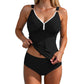 Women's Tummy Control Two-Piece Tankini Swimsuit