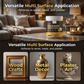 Multipurpose Water-Based Flash Gold Paint