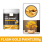 Multipurpose Water-Based Flash Gold Paint