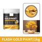 Multipurpose Water-Based Flash Gold Paint