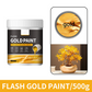 Multipurpose Water-Based Flash Gold Paint