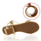 📢📢Last Day-50% OFF!!⏰Modische Damen Sandalen – Flacher Absatz, Strass & Metallverzierung 👡 Für Sommer & Alltag