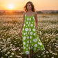 Women's Floral Print Wide Leg Jumpsuit