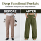 Voluminous Pleated Lantern Trousers