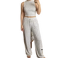 Women's Polka Dot Sleeveless Top & Pants Set