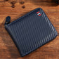 Men's PU Leather Zip-Around Bifold Wallet