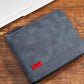 Men's PU Leather Zip-Around Bifold Wallet