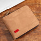Men's PU Leather Zip-Around Bifold Wallet