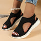 Comfortable, breathable, flat, open-toe sandals for women in summe