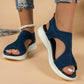 Comfortable, breathable, flat, open-toe sandals for women in summe