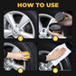 Long-Lasting Protective Tire Shine Wax With Sponge