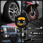 Long-Lasting Protective Tire Shine Wax With Sponge