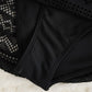 Women's One-Piece Swimdress with Ruched Skirt