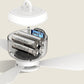 Rechargeable Ceiling Fan with LED Light