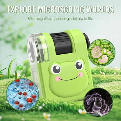 Portable Educational Microscope for Kids